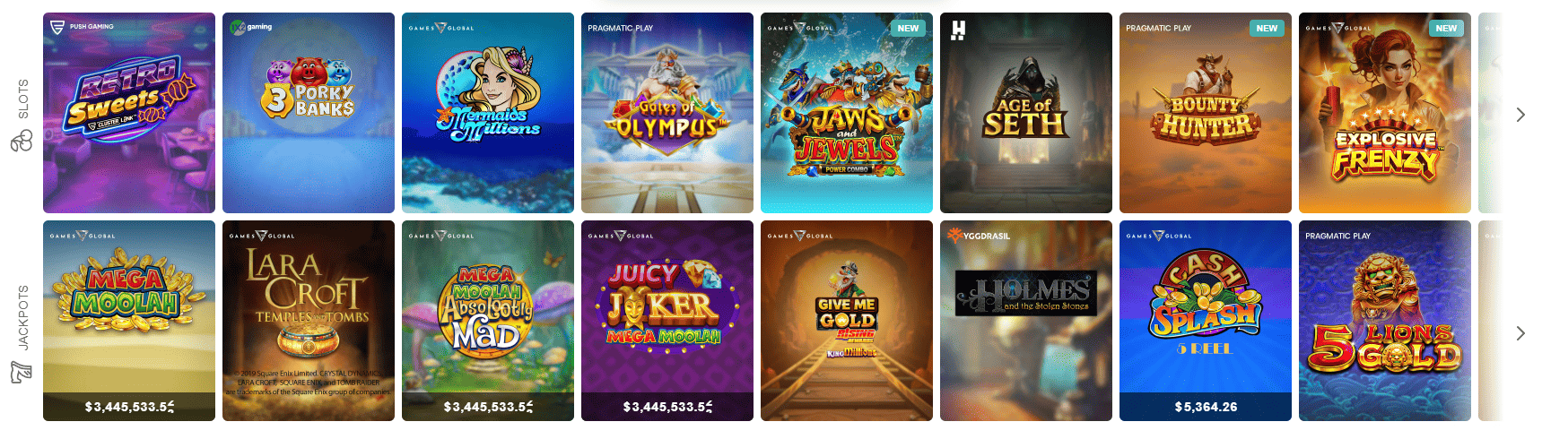 Slots Cosmo Casino