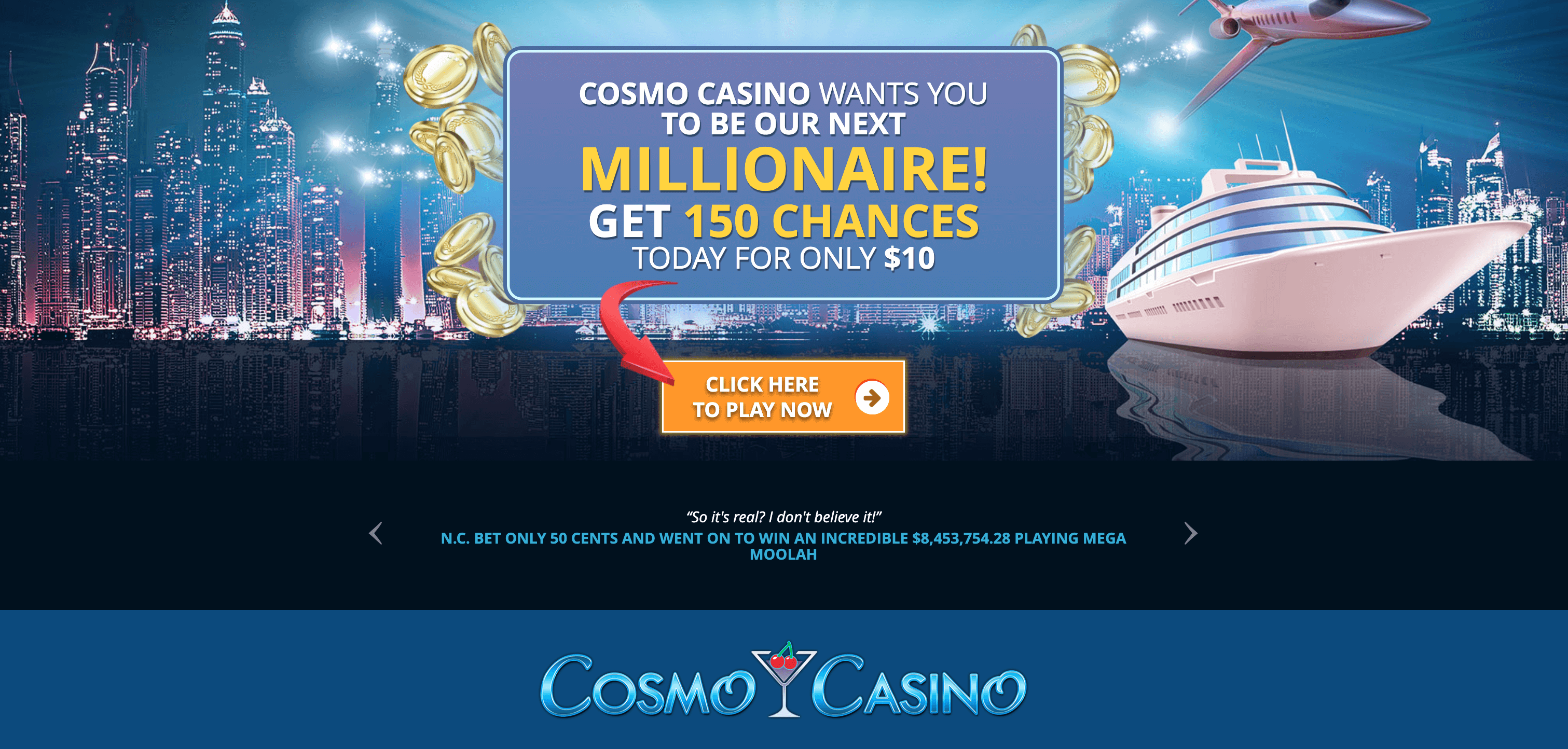 Cosmo login